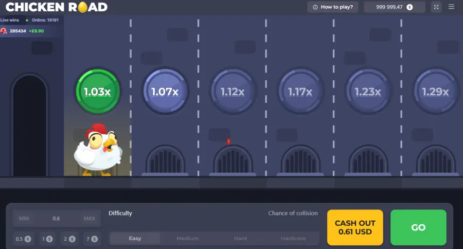 Chicken Road em euros